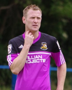James Walshaw scored twice against his old club Guiseley
