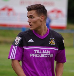 Nathan Turner scored his first ever goal for Bradford (Park Avenue)