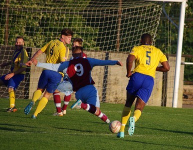 ...but the ball falls to Kenworthy