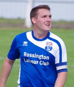 Rossington Main player/manager Lee Holmes