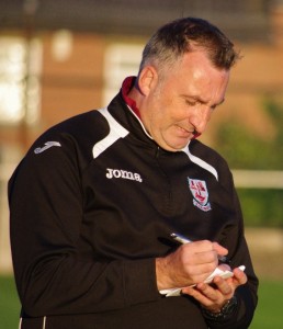 Date for the diary: Emley boss Darren Hepworth wants his side to win promotion in April