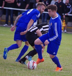 Danny Barlow made his Pontefract debut