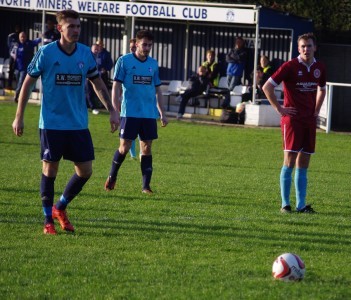 Hemsworth captain Jason Yates scored from the penalty spot