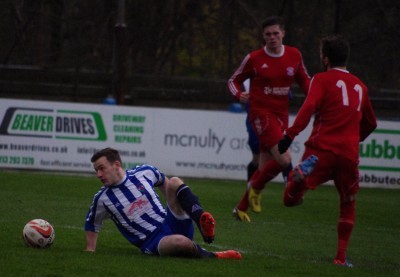 Action from Yorkshire Amateur 4-2 Winterton Rangers