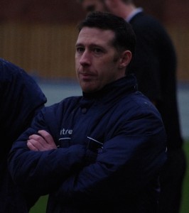 Winterton Rangers manager Lee Hastings 