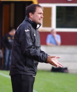 Ossett Albion manager Richard Tracey