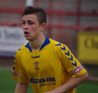 Stocksbridge youngster Ben Rhodes is one of five substitutes in Non League Yorkshire's team of the year