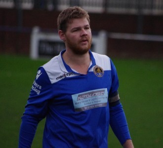 Glasshoughton Welfare captain Jimmy Williams played in goal during the 2-1 win at Winterton