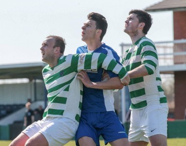 Harry Coates in action for Harrogate Railway last season. Picture: Caught Light Photography