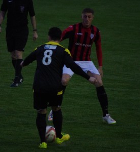 Action from Nostell Miners Welfare 4-0 Maltby Main