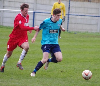 Cameron Clark on the attack for Hemsworth
