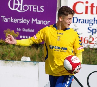 Stocksbridge Park Steels midfielder Harrison Biggins
