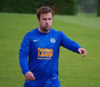Midfielder James Bennett was the man of the match in Pickering Town's 5-1 win over Garforth Town