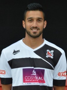 Darlington striker Amar Purewal has joined Harrogate Railway on loan