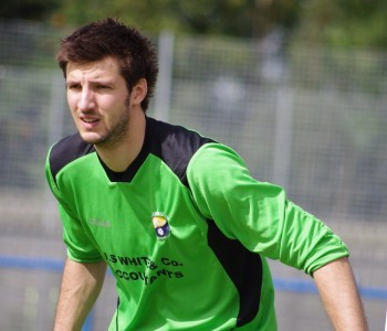 Ben Hunter had a difficult debut for Ossett Town