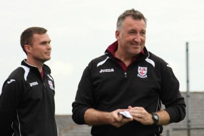 Hepworth with one of his assistants Joe Howson. Picture: Mark Parsons