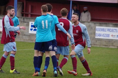 Kieran Ryan, right and pictured on Saturday, was sent off after 22 minutes