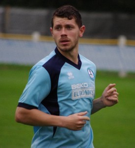 Gareth Owen scored twice for Barton