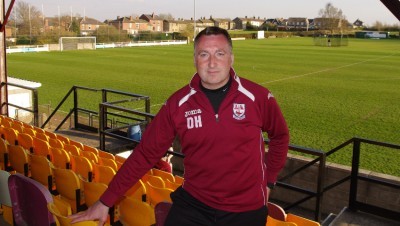 Darren Hepworth has been AFC Emley manager since 2010