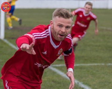 Danny Frost has been the perennial hero for Ossett Town since Grant Black took over. Picture: Mark Gledhill