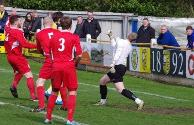 Josh Greening equalises for Tadcaster