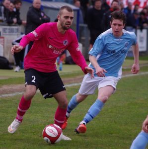 Shaw Lane Aquaforce right-back Gary Stohrer