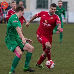 Josh Moore scored a hat-trick for Parkgate. Picture: Mark Gledhill