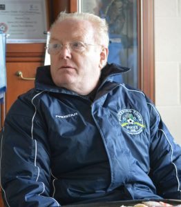 Keith Usher is standing down as chairman of Pickering Town.