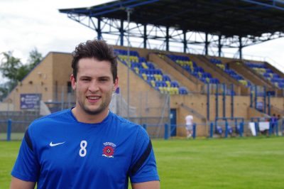 New Garforth Town utility man James Beaston