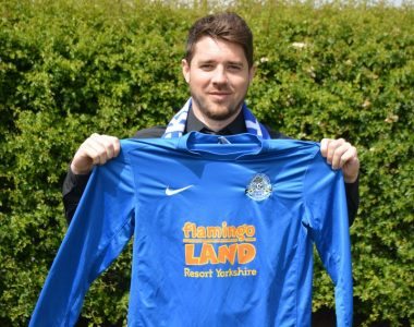 Pickering Town striker Ryan Blott scored in the win at Armthorpe