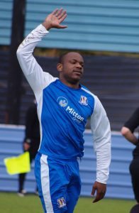 I'm back: Marcus Edwards has returned to Eccleshill United