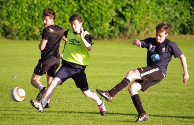 Sam Leach gets a shot away