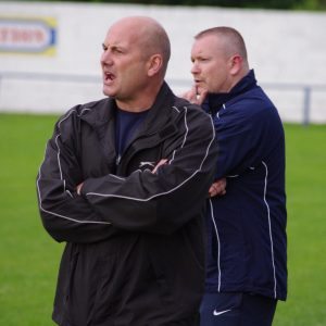 Darren Holmes (left) and Lee Vigars (right) are in charge of Glasshoughton Welfare this season