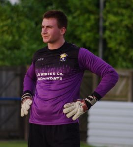 New Garforth Town goalkeeper Paul Hagreen