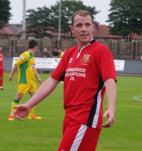 Bridlington striker Brett Agnew
