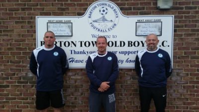 New people in every department: Paul Foot, chairman Mark Gregory and assistant Andy Foster have all joined Barton in the last few weeks