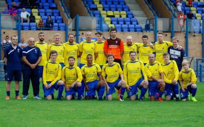 The Garforth Town Legends team and management. Picture: Mark Gledhill