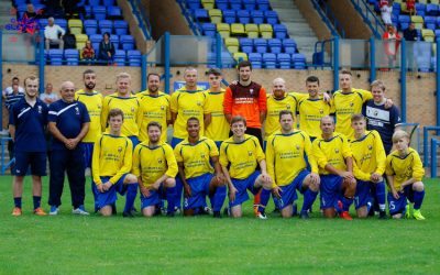 The Garforth Town Legends team and management 