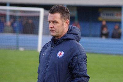 Eccleshill United manager Sean Regan