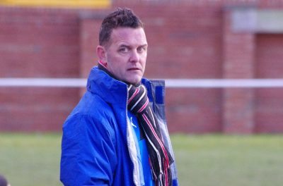 Eccleshill United manager Sean Regan