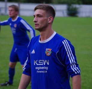 Pontefract Collieries attacker Mikey Dunn is Division One's top goalscorer 