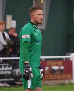 Brighouse Town goalkeeper Tom Taylor