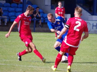Chris Wood scored a hat-trick for Pontefract