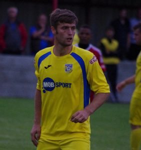 Luke Hinsley secured the points for Frickley Athletic