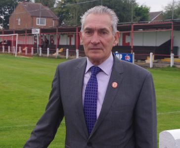 The face of despair: Selby Town chairman Ralph Pearse is unhappy with some referees, who he believes are arrogant.